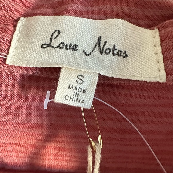 New Texas Boutique Cropped Button Down Blouse Women’s Sz Small Cotton Rayon - Picture 9 of 10